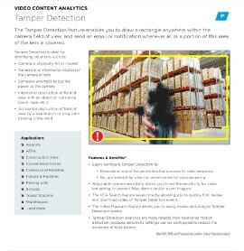 Tamper Detection in Northeast Texas